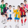 T-shirts Training Uniform Customize Soccer Set Children Football Jerseys Costumes Kits Kids Shirt Sports Shirts