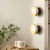 Lampka ścienna Półkurowa sypialnia nocna salon schody łazienkowe dekoracje w pomieszczeniach LED oświetlenie kinkietowe