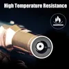 Lighters New Windproof Elbow Kitchen Ignition Gun Barbecue Small Welding Gun Long Style Rotatable Igniter Metal Blue Flame T240422
