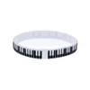100 st piano key silikon gummi armband bra att använda i alla fördelar gåva för musik fans232z