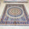 Teppiche 9'x12 'Persian Teppich großes antikes blaues Hereke Handknotteppich (ZQG652A)