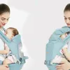 Backpacks 036 Months Ergonomic Baby Carrier Infant Baby Hipseat Carrier Front Facing Ergonomic Kangaroo Baby Wrap Sling Travel