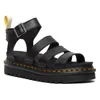 Designer Martens Sandals Luxe Dames Mannen Glides Sliders Triple Black Wit Patent Leather Slide Mens Dames Buitenschoenen Dr Marteens Sandaal Maat 35-45