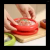 Bouteilles de rangement 4pcs Pod pour avocat tomate et conserver la boîte de nourriture réutilisable