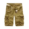 Mentiers militaires shorts de cargaison marque armée camouflage short tactique masculine coton lâche pantalon court décontracté plus taille 240416