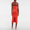 Red Sexy Cutouts Women Ladies Summer Ladage Dresses Street Street Star Super Ig Hot Sale Party Slim Bodycon Dress Free HL5927