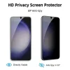 Fingerprint unlock 0.18mm Privacy 2.5D ultra-thin Tempered Glass Phone Screen protector for Samsung Galaxy S24 S23 S22 S21 Plus Ultra