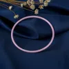Strands Fashion Women Bracelets Bright Smooth Pink Blue Black White Ceramic Bracelet For Lady Never Fade Healthy Material Bangle Jewelry