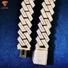 2024 Bijoux de mode Nouveau design de haute qualité Luxury Moisanite Cuban Link Chain Mens Hip Hop Bijoux Collier de chaîne cubaine