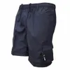 Mens shorts táticos de verão casual cargo de jogging shorts soltos de múltiplos bolsos de várias bolsas elásticas de cintura carona calças curtas 240416