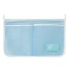 Bags Refrigerator Storage Mesh Bag Double Compartment Hanging Pouch Kitchen Organizer Pockets with Hook Washable Fridge Net Bag