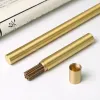 Accessories Antique Pure Copper Incense Tube Line Incense Tube Long and Short Type DIY Home Zen Portable Line Incense Storage Supplies