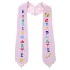 Bow Ties Graduation Sash For Preschool Ceremony Po Props Kindergarten Dropship