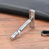 Blades YAQI Matte Chrome Color AC Blade Excalibur Singleedged Mens Shaving Safety Razor