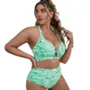 Women's Swimwear Women Summer Beachwear Beach Bikini Set Slim Fit Bathing Sexy Backless Suit