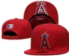 Ball Caps 2023-24 Los Angeles'Angels'Unisex Fashion World Series Baseball Cap La Ny Snapback Hat Men Women Sun Hat Bone Gorras Borduurwerk Grootte Groothandel Groothandel A7