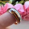 Bands iTungsten 8mm Tungsten Finger Ring for Men Women Engagement Wedding Band Koa Wood Meteorite Inlay Fashion Jewelry Comfort Fit