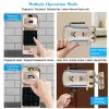 Contrôle Invisible Antitheft Door Lock Wafu 008B Smart Lock Remote Control sans clé électrique Smart Lock Dead Bolt avec alarme intégrée