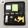 Equipamentos 10pcs Lupa Gia Lupa Diamante Gemons Testing Tool Bag Saco de joias Seletor Tweezer Gold Silver Polish