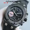 AP Mens 방수 시계 고품질 APS 고가의 남성 시계 AP 시계 오프 쇼어 시계 Royal Oak Chronograph Menwatch H841 Orologio Automatic Mechani DCZQ