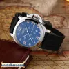 Topp lyx varumärke Panerai Men's Fashion Watch Silicone Strap Datu