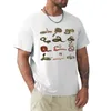 メンズポロスさまざまなタイプのヘビTシャツ男の子動物プリントプラスサイズトップ習慣ブランクプレーンホワイトTシャツ男性