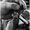 Brins de lettres personnalisées Boucles de boucles Bracelet Bracelet Nom personnalisé Nom des boucles d'oreilles Hoop Construction Cadeaux personnalisés faits à la main pour les femmes