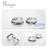 Ringe Thaya Original Design Flying Bird Frauen Ring einstellbar 100% S925 Silberpaar Ringe für Frauen elegante feine Schmuckliebhaber'gift