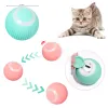 Control Electric Cat Ball Toys Automatyczne toczenia Smart Cat Toys Interactive for Cats Training Self -Infiling Kitten Toys do gry w pomieszczenia