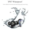 Hörlurar mifo o5 mini fone bluetooth 5.0 headset true trådlösa hörlurar händer gratis sport stereo headset tws vattentät hörlur som körs