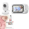 Kamera 3,5 -Zoll -Video -Babypitor mit Kamera drahtloser Schutz Smart Nanny Cam Temperatur Elektronisch Babyphone Cry Babys Fütterung