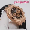 AP Female Wrist Watch Secrie Epic Royal Oak Series 26331 ou homens 18k Gold Rose Automático Swiss Selp Luxury com diâmetro 41mm