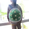 30 cm 4 Style Anime Super Koopa Turtle Schoolbag Shell Green Plush Toys Ryggsäck Kawaii Födelsedagspresent till barn 240407