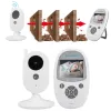 Camera da 2,4 pollici wireless interscom per la temperatura della fotocamera per bambino babysitter babysitter