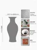 Vase Jingdezhen Ceramics Pastel Buddism Vothness Bottle Chinese Living Room Flower Flower Antique Decoration Dry Vase