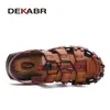 Dekabr Summer Mens Sandals Beach Shoes Summer Leisure Beach Roman Men Men Sandal