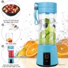 Juicers Electric Fruit Juicer Portable Mini Blender Smoothie Blender Blender Blender Shakes Mélangez Tasse de voyage en plein air outils de cuisine