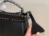 BACA de bolsa de alta definição Lichchee carros brancos fios brancos de gatinho portátil Lock Buckle Órgão de fivela que viajou de crossbody Single Crossbody