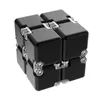 Dekompression Toy Metal Infinity Cube Stress Relief Diy Magic Cube Ny Dismonterade monterade blockfidget Toys för vuxna Kids Anti Angst T240422