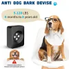 Dissuasif anti-aboyer, dispositifs de contrôle des aboiements pour chiens avec 3 modes, dissuasion à aboiement à chiens ultrasoniques rechargeables, sans danger pour les chiens