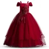 Girls Bridesmaid Pageant robes adolescentes Longueur du sol