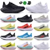 HOKKA One Clifton 9 8 HOKKAs Running Shoes Bondi 8 White Black Coastal Sky Vibrant Orange Shifting Sand Airy Pink on Cloud Sneakers Women Men Outdoor Jogging Trainers