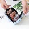 Taschen Rhombus Muster Sanitär Dach -Serviettenspeicher Multifunktion wiederverwendbarer Servietten Organizer Portable Women Pad Beutel Beutel