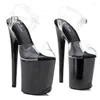 Scarpe da ballo leecabe 8 pollici in PVC superiore sexy 20 cm tacchi alti sandali Night club Women for Pole Dancing