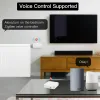 Controle Tuya ZigBee 3.0BT TRV Programável Termostático Válvula Termostática Válvula Smart Radiator Aptuator App App Controlador de temperatura de voz remota