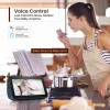 Telecamera AMOROM IN INDIFICA CAMERA IP WiFi 1080P Pet Baby Monitor Vision Night Vision AI Rileva mini telecamere di sorveglianza con Alexa Google Home