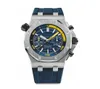 En yüksek kaliteli vk kuvars saat izle erkekler moda kol saati kauçuk kayış spor vk kronograf saatler Montre de Luxe Orologio 5535661