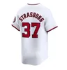 2024 S-4xl Custom Stephen Strasburg Baseball Jerseys Ryan Zimmerman Carter Kieboom CJ Abrams Nationals Keibert Ruiz Cherry Blossom Nelson Cruz Men Women Youth Youth