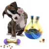 Zabawki Pet Cat Fun Bowl Feeding Toys Dog Tubbler Feeder Puppy Kitten Shaking Leakage Food Ball Pojemnik ćwiczeń zabawki