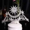 Jewelry Sun Goddess Stars Sun Special Accessories for Hair Bridal Headdress True Beauty Women's Crown